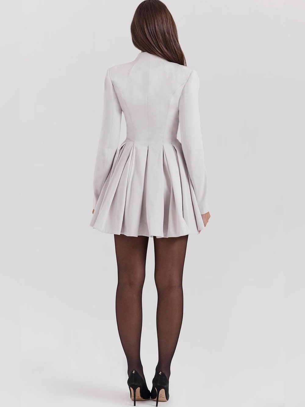 House of CB HEIRESS French Dove Contour Mini Dress - Picture 11 of 16